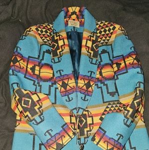 Knockabouts by Pendleton vintage aztec blazer